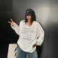 V-Neck Print Long Sleeve T-Shirt  YLS1044