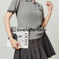Polo Collar Knit Top LLA0489