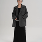 Back Sleeve Wool Blazer SRS0360