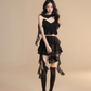 Chiffon Ruffle Tops / Chiffon Skirts LAS0019