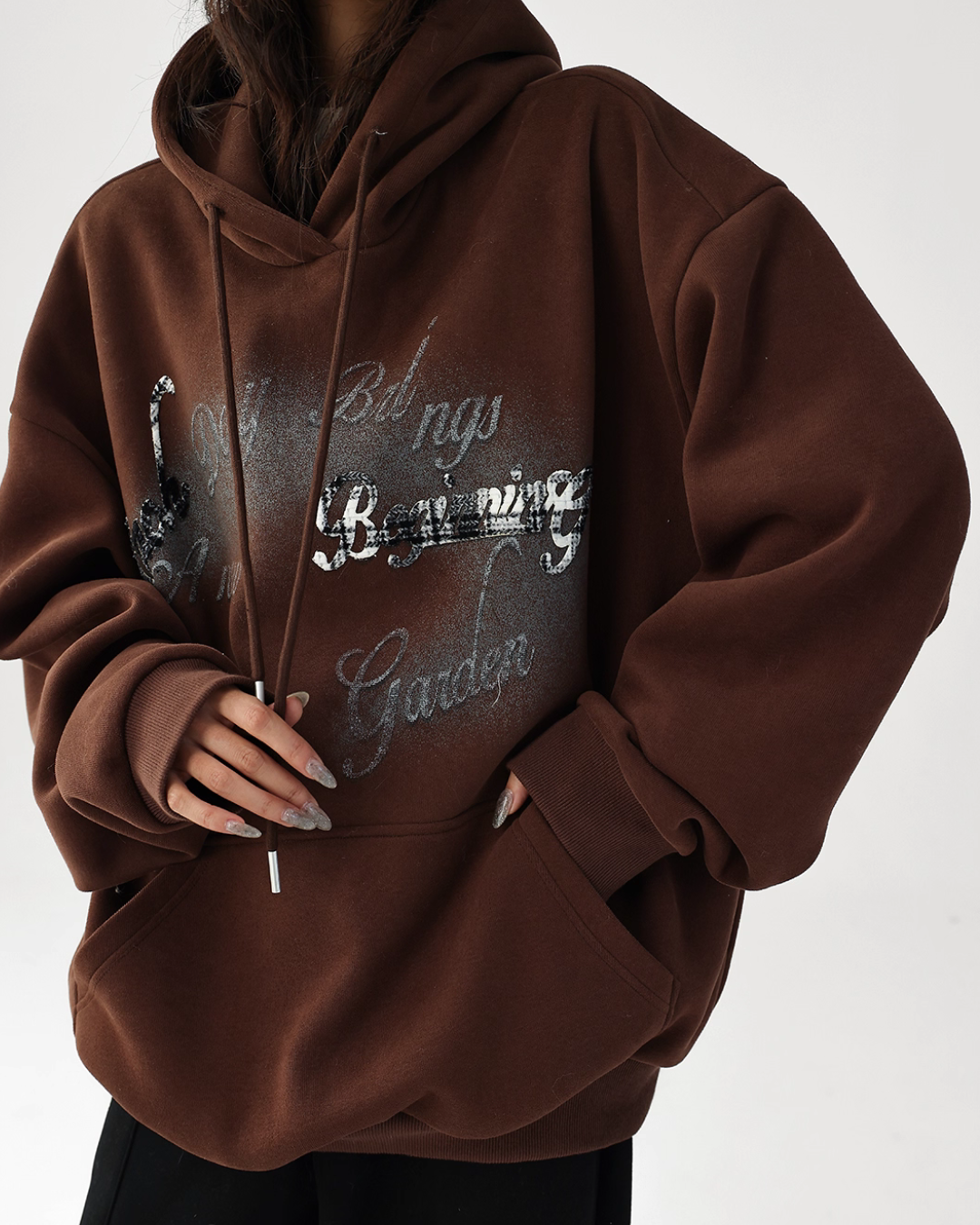 Vintage Logo Sweatshirt Hoodie ACS0345