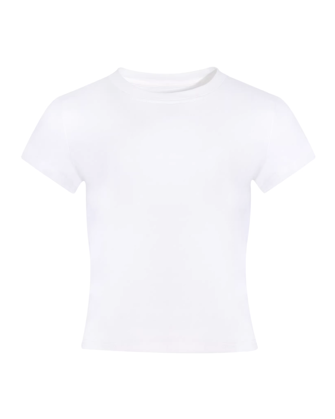 Casual Loose Short Jacket/Crew Neck Short-Sleeve T-Shirt WDB0028