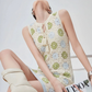 Crochet Knit Mini Dress FER0285