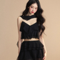 Chiffon Ruffle Tops / Chiffon Skirts LAS0019