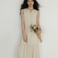 Sleeveless Tiered Mini Dress VAS0202