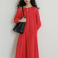 Feminine Tiered Long Dress VAS0197
