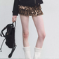 Leopard Print Tiered Shorts SPY0035