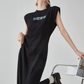 One-Point Logo Long Dress FER0307