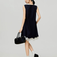 V-neck Docking Lace Dress FER0346