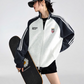 Color Blocked Side Line Track Jacket ICM0060