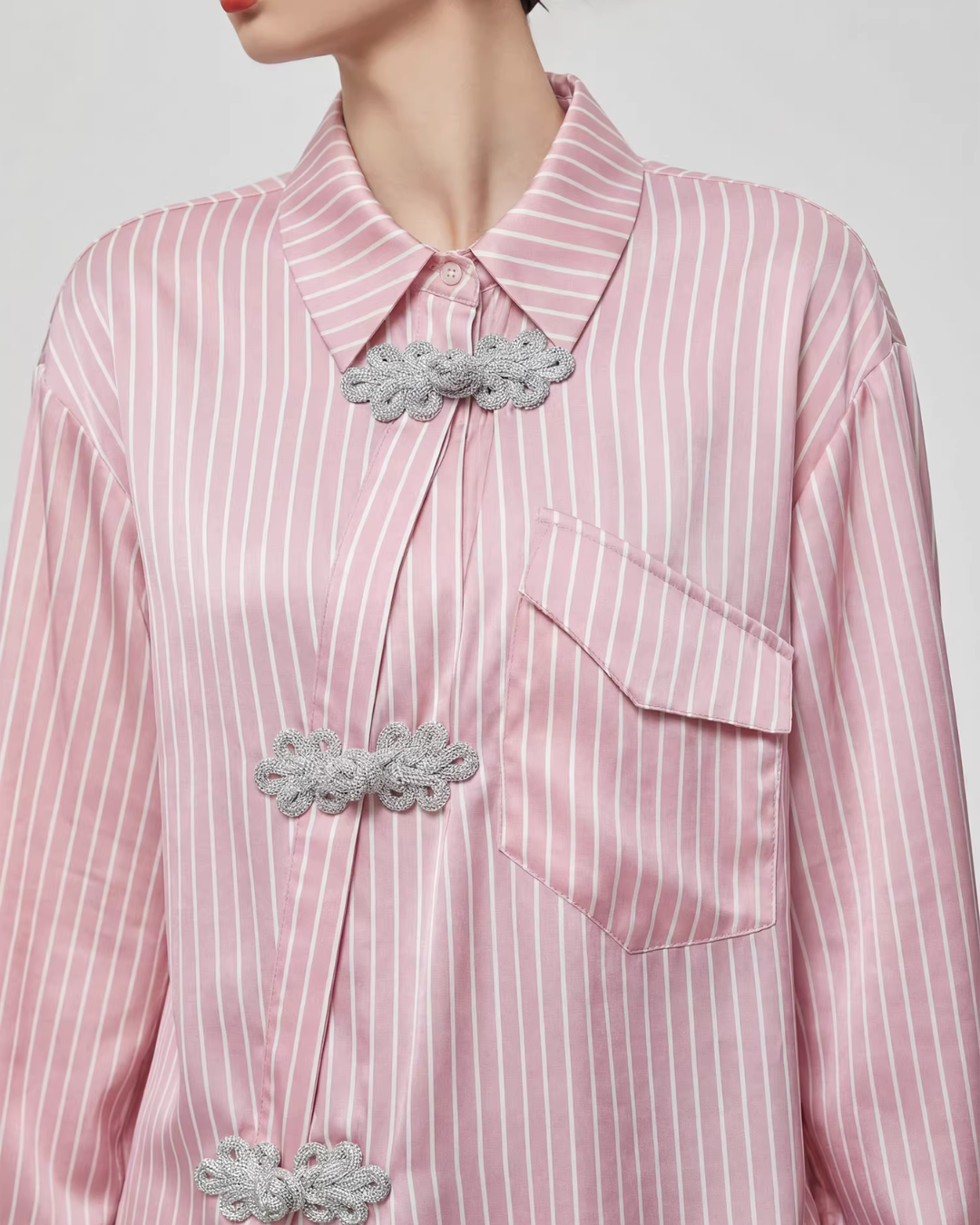 Chinese-style Long-Sleeve Shirt FER0047