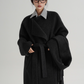 Belt Design Wool Long Coat SRS0322