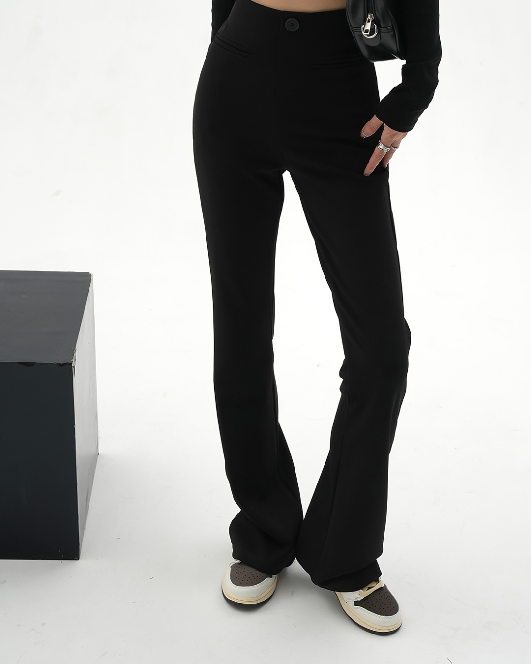 Stretch Flared Pants SRS0031