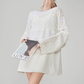 Patchwork-Style Lace Switch Tunic FER0266