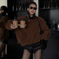 High Waist Slim Leather Shorts ZRS0093