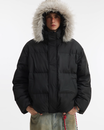 Hood Fur Down Jacket NDC0004