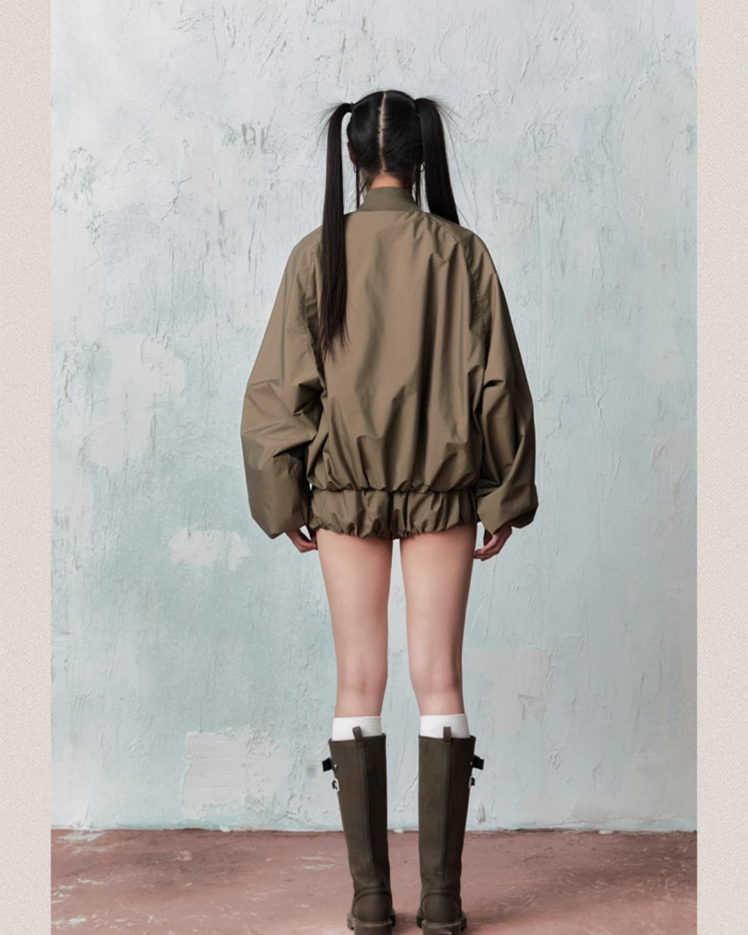 Military Loose Jacket & Pumpkin Pants JKO0004