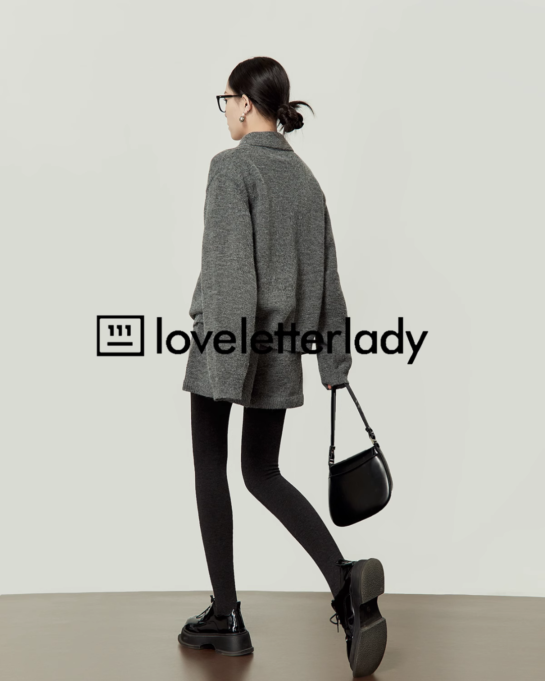 Gray Long Sleeve Knit / Shorts LLA0398