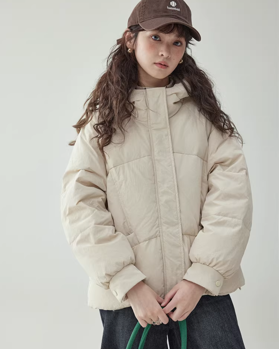 Hood Duck Down Jacket AMU0047