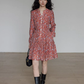 V-Neck Floral Dress VAS0193