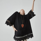 Scallop Lace Oversized Top FER0164