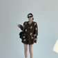 Star Patterned Knit Cardigan YLS1002