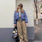 Straight Cargo Pants CYE0088