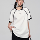 Sideline Race Short Sleeve T-Shirt / Race Tiered Mini Skirt ASG0041