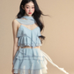 Chiffon Ruffle Tops / Chiffon Skirts LAS0019
