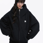 High-Neck Hoodie Jacket KIP0011