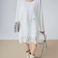 White Lace Docking Top FER0239