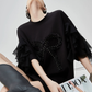 Ribbon & Tulle Frill T-Shirt FER0189