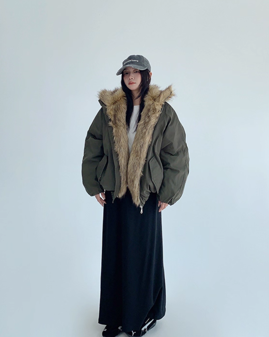 Fur Collar Cotton Jacket YLS0992