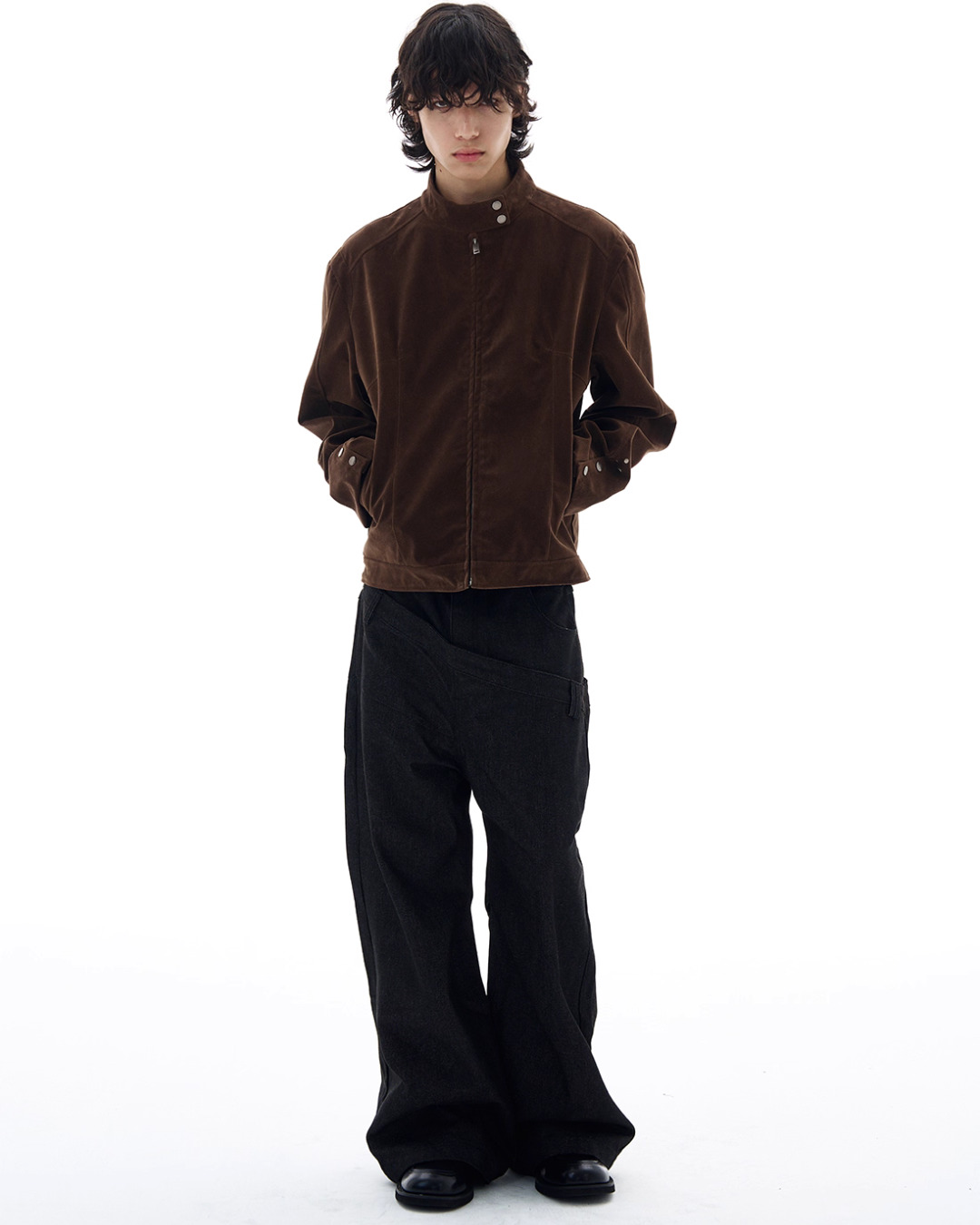 Stand Collar Zip Jacket WLS0003