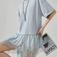 Asymmetric Design Mini Dress FER0236