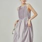 Purple Sleeveless Dress LLA0081