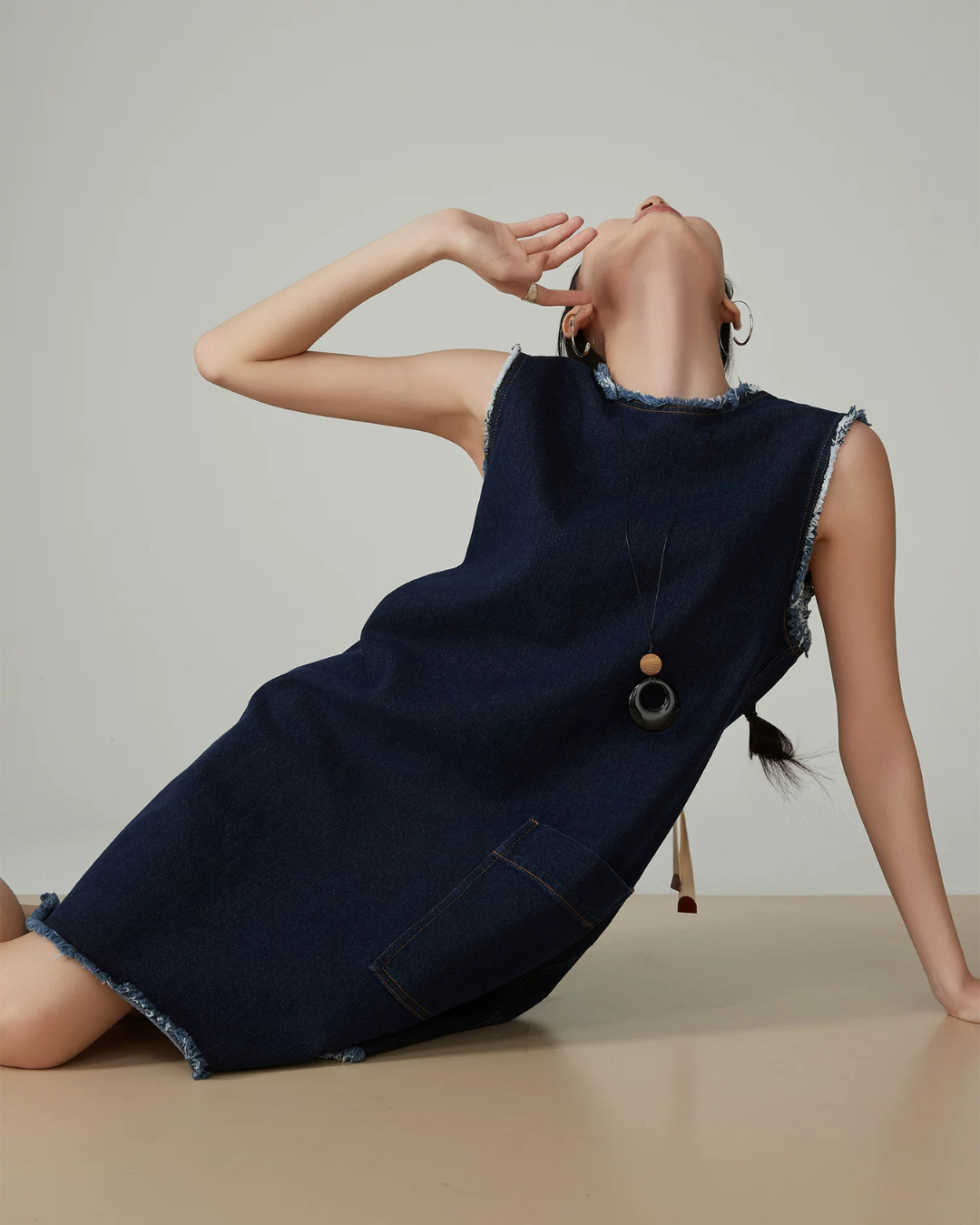 Vintage Cutoff Mini Dress FER0282