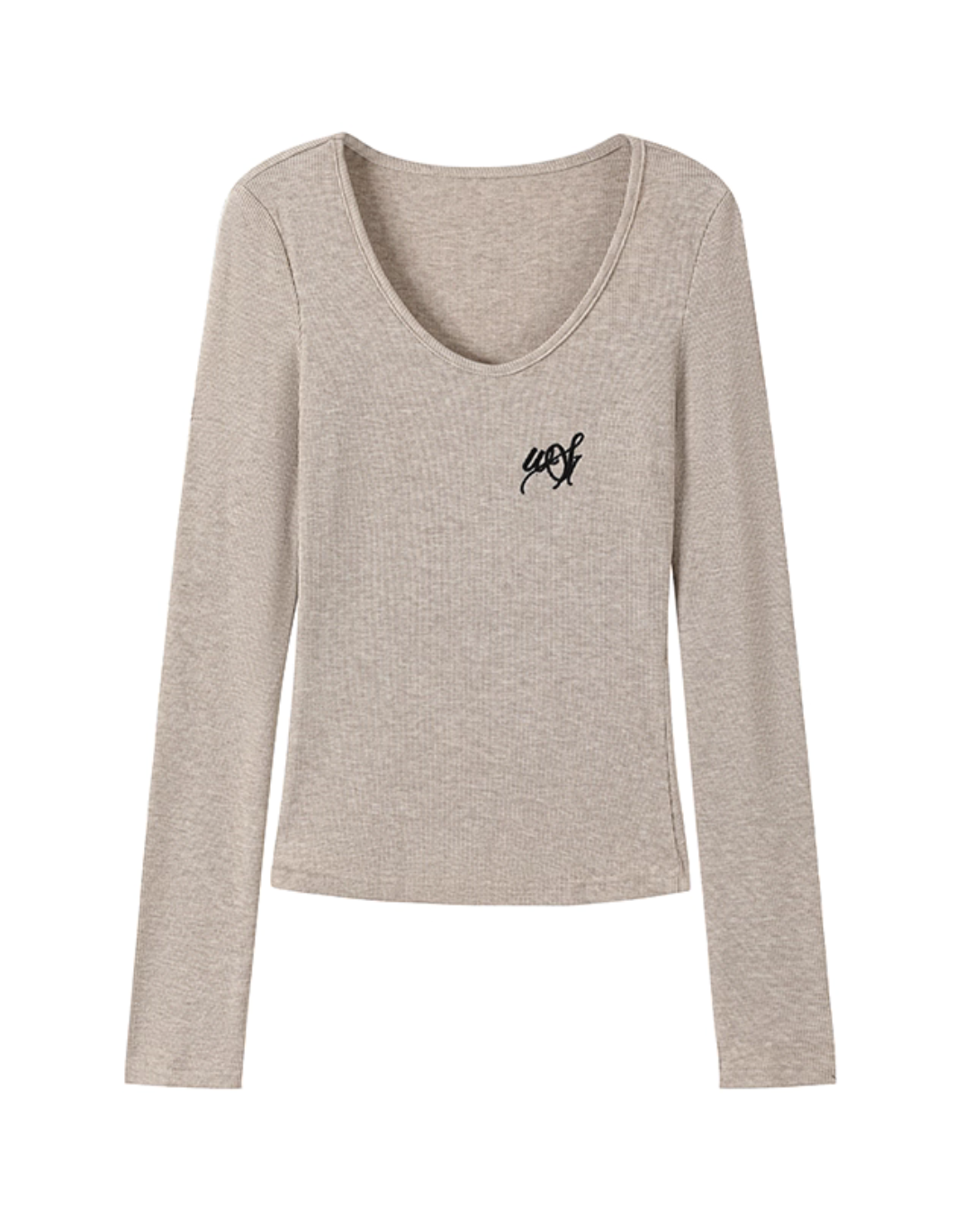 Retro Vintage Jacket / Tight Long Sleeve Top / Paid Asymmetric Skirt WEO0060