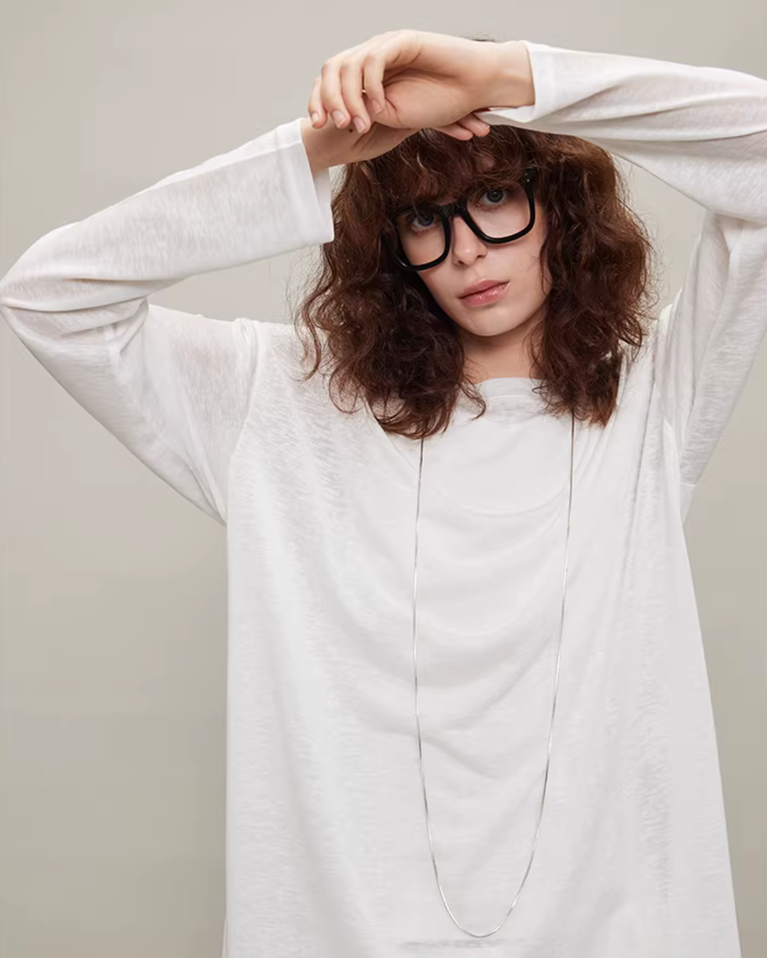 Oversized Batwing Sleeve T-Shirt TEO0002