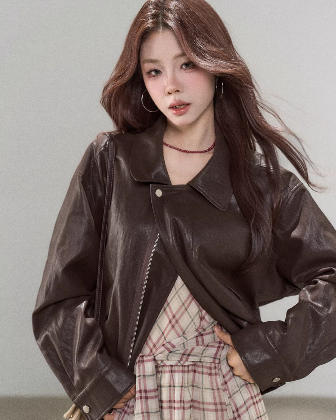 Brown High-End Leather Jacket WDB0014