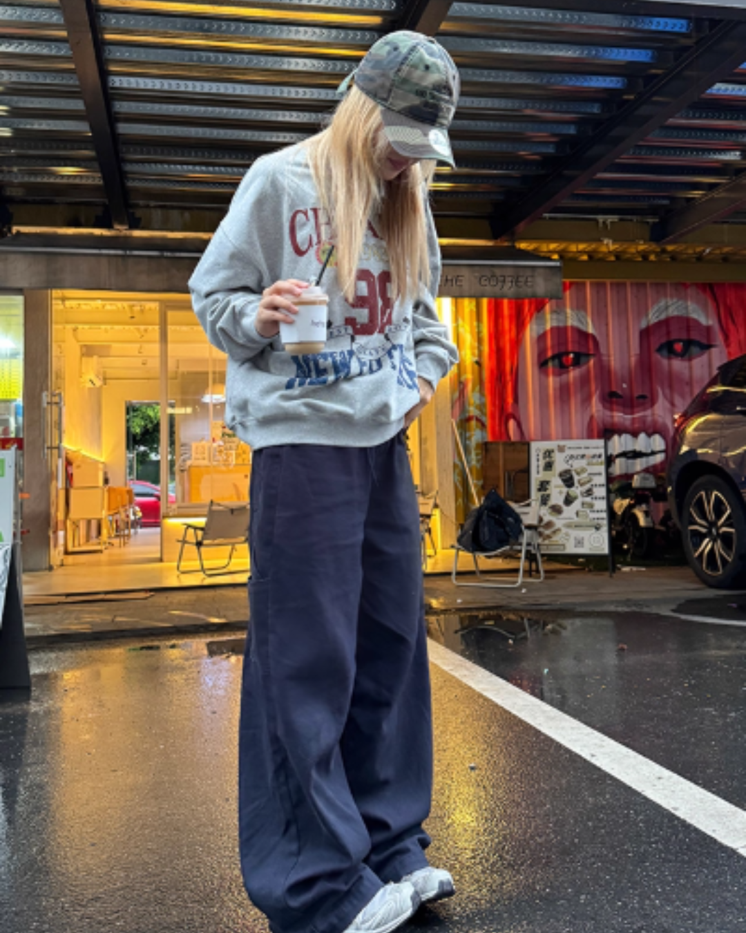 Stree Wide Cargo Pants CYE0074