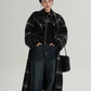 Plaid Long Woolen Coat SRS0316