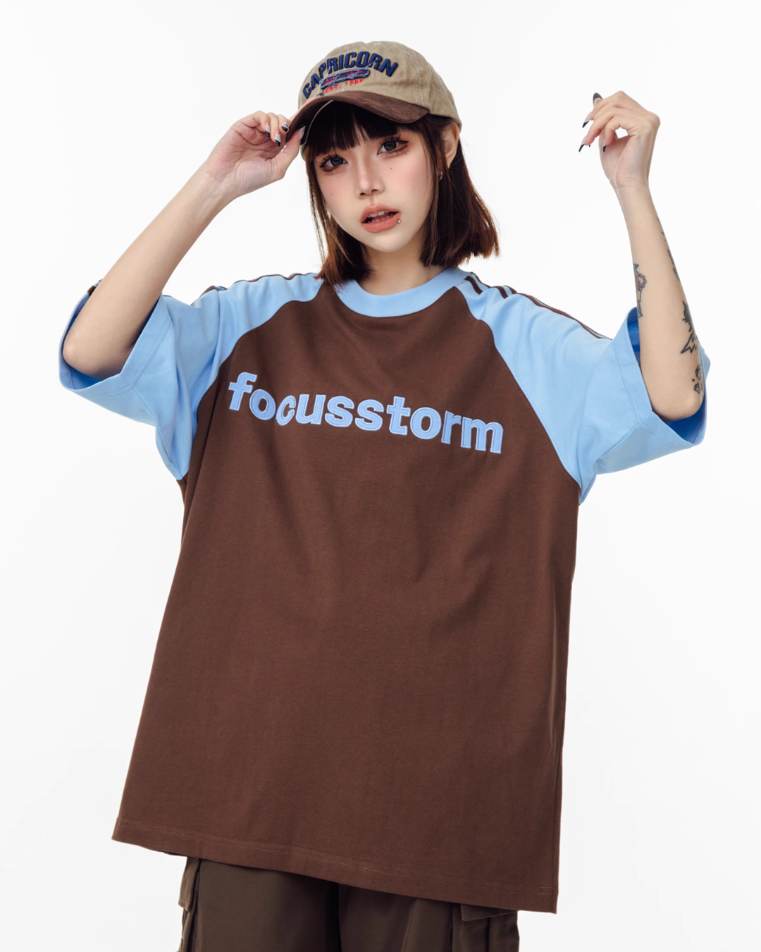 Logo Raglan Sleeve T-Shirt AXN0004