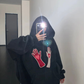 Graphic Oversized Sweatshirt Hoodie YLS1065