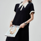 Color-Block Design Polo Dress FER0217