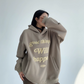 Logo Embroidered Sweatshirt Hoodie YLS0689