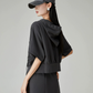 Short-Sleeve Sweatshirt Hoodie / Wrap Skirt FER0278