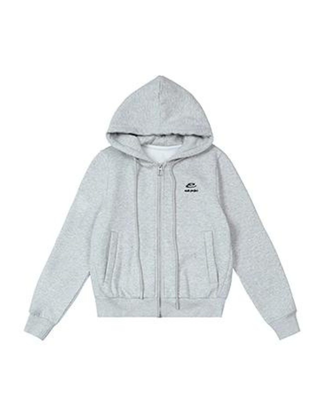 Logo Cropped Hoodie EZK0005