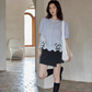 Puff Sleeve Striped Shirt SMS0007