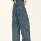 Design Wide Denim Pants MAM0009